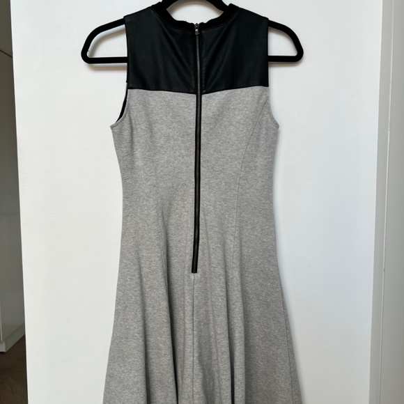 Club Monaco Faux Leather Mini Dress - Picture 2 of 3